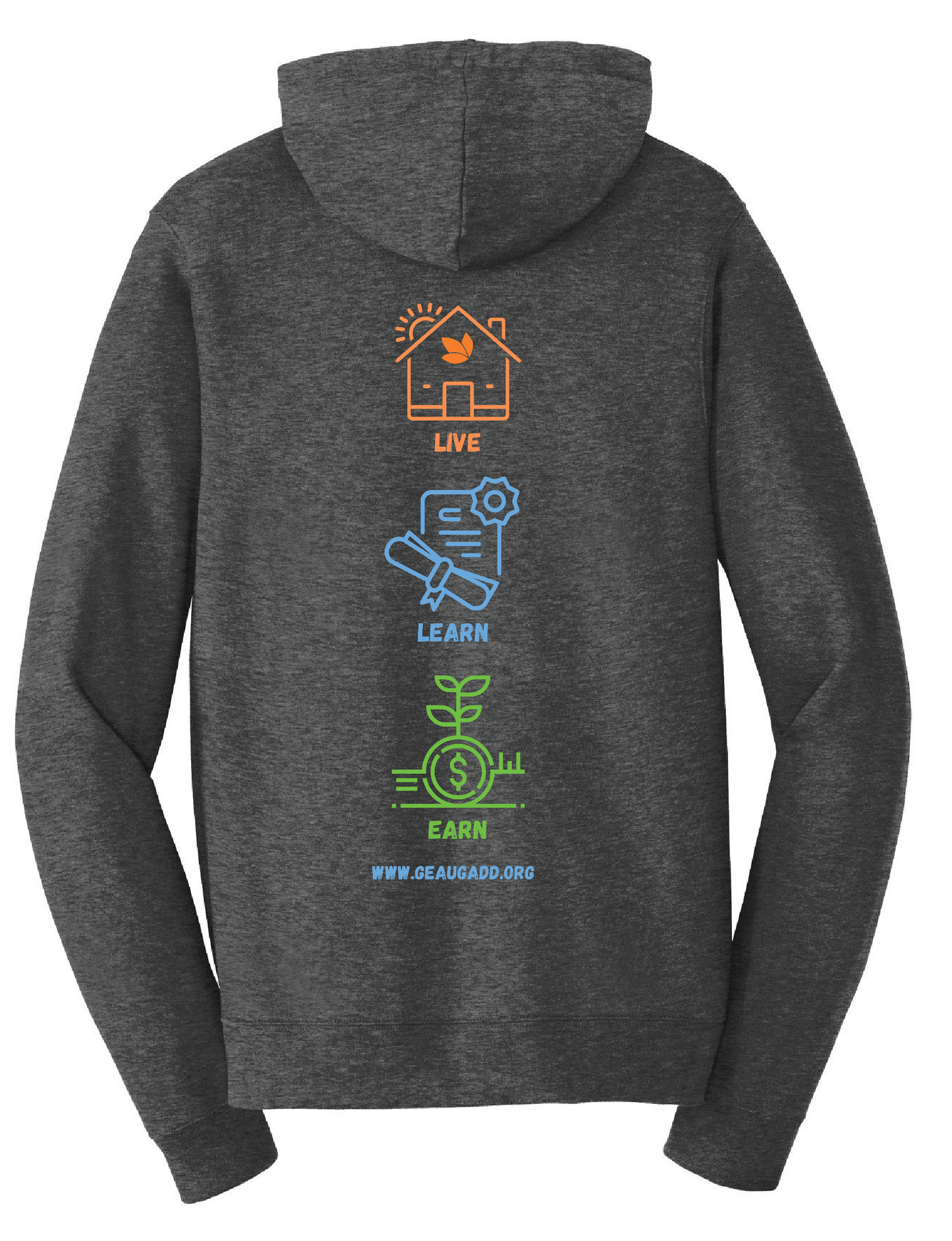 Live, Learn, Earn Hoodie