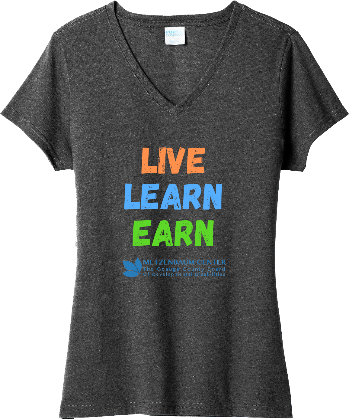 Live, Learn, Earn Ladies T