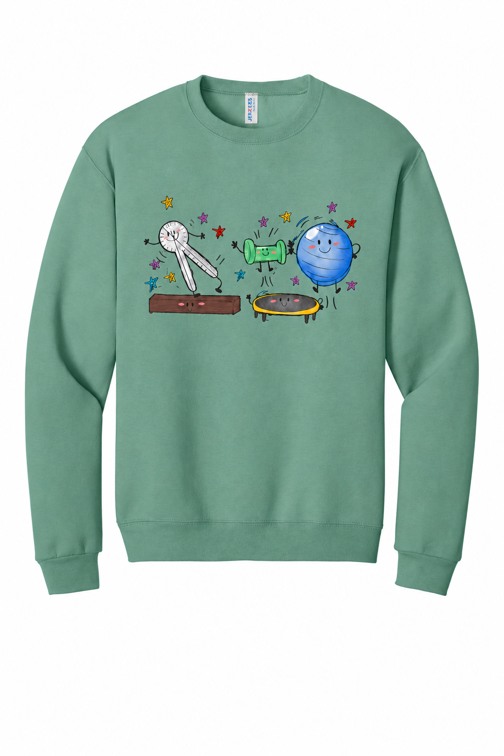 "Happy" PT Month Crew Neck Sweatshirt