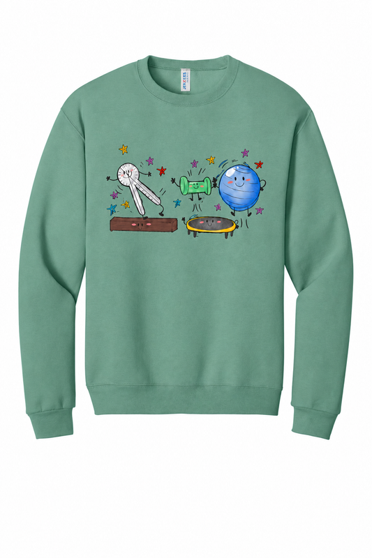 "Happy" PT Month Crew Neck Sweatshirt